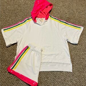 2 Piece Set by Fantastic Fawn Top Size Small Bottoms size Medium